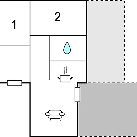 בית נופש 2 Bedroom Lovely In אבלטופט